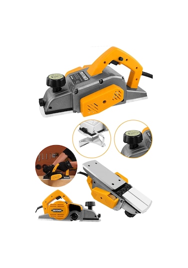 Steiner 4200 Watt Sjs Bakır Sargılı Planya Rende Makinesi Sarı