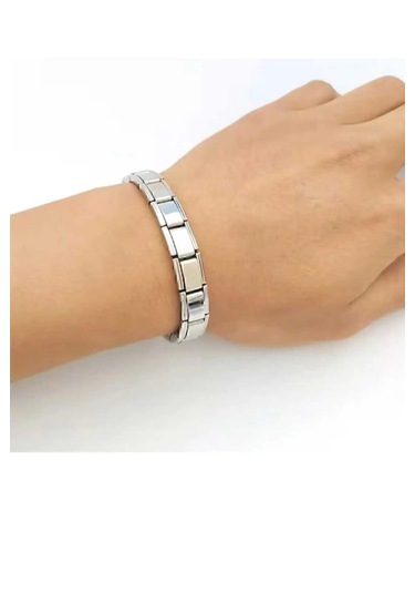 Çelik İtalyan Charm Çelik Bileklik Kararmaz Paslanmaz Vip Ürün F1