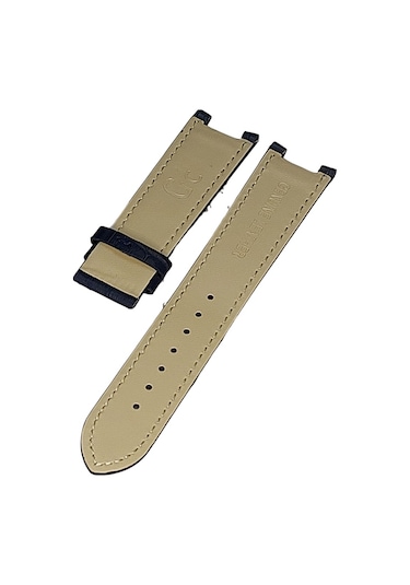 Guess Collection Lacivert 22mm Deri Kordon