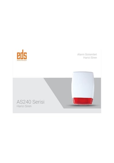 Eds As240m Yürüyen Led Göstergeli Harici Siren