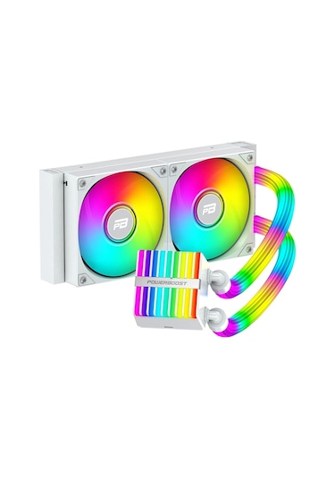 Owerboost Legend 240w Argb Fanlı 240mm Lga1700/am4/am5 Uyumlu Sıvı Soğutma Sistemi Beyaz 1