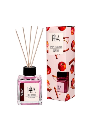 Pisa Elmalı Turta Bambu Çubuklu Oda Kokusu 100 ML