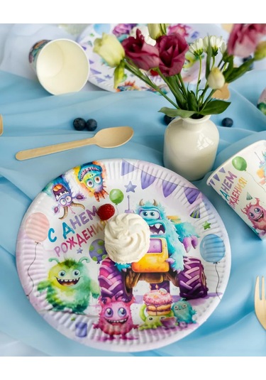 Albeta Tek Kullanımlık Parti Seti 20 Kişilik Çocuklar İçin 224374473 100 adet