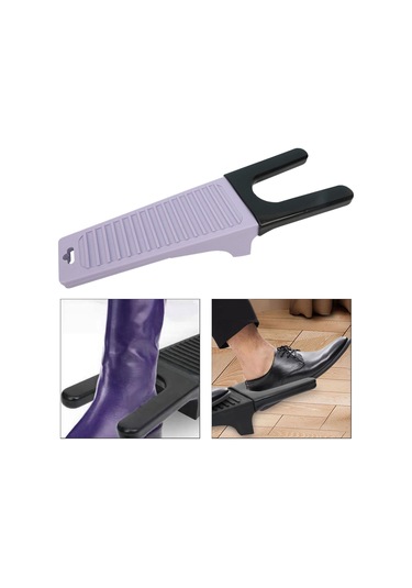Suntek Ayakkabı Çıkarma Aracı Ağır Hizmet Tipi Kovboy Botu Mor