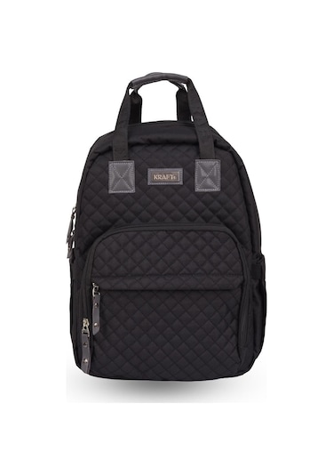 Kraft Luke Anne Bebek Bakım Sırt Çantası Siyah Siyah
