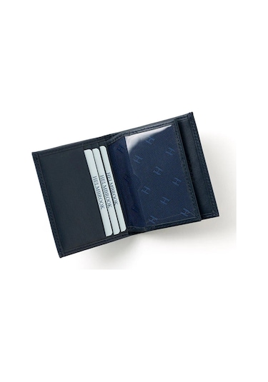 Axel Erkek Deri İnce Tasarım Cüzdan Siyah