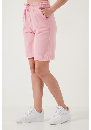 Lela Bayan Şort 668yp5326 Şeker Pembe Şeker Pembe