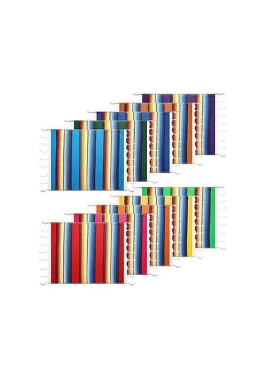 Moly Yıkanabilir Meksika Masa Örtüsü 33x48cm, American Servis, Meksika Partisi İçin Diğer