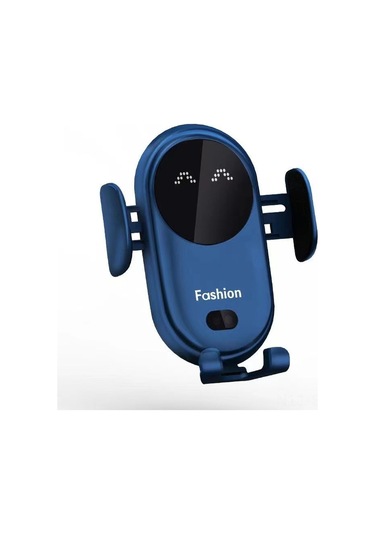 Springsun S11 Siyah Akıllı Araç İçi Kablosuz Şarj Cihazı - 10w Hızlı Şarj, Infrared Sensörlü Telefon Tutucu Ve Ses Efekti