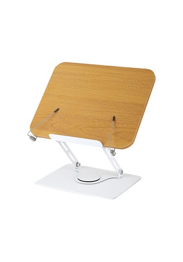 Ayarlanabilir Döner Okuma Standı, 360 Döner, Katlanabilir Tasarım, Ergonomik Yükseklik Ayarı, Okuma, Dizüstü Bilgisayar, Çizim Ve Çalışma