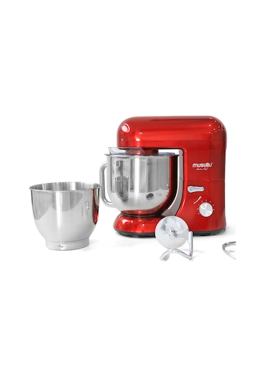 Musullu Masterchef 6.5 L 1800 W Mutfak Şefi Stand Mikser + Çiğköfte Kabı