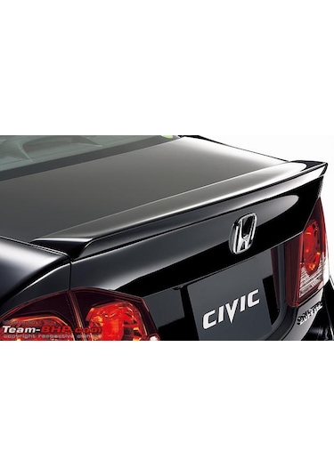 Honda Civic Fd6 Bagaj Üstü Spoyler 2006-2012 Plastik/Boyası