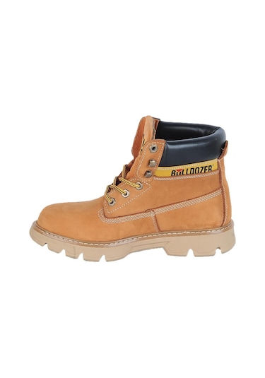 Bulldozer 240516 Nubuk Hakiki Deri Kadın Düz Bot 001