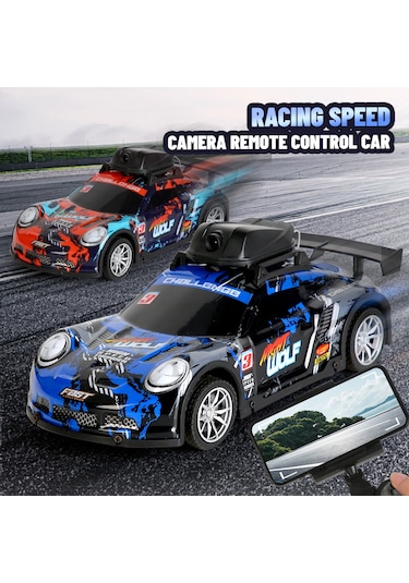 Usb Şarjlı Kameralı Oyuncak Spor Araba Siyah