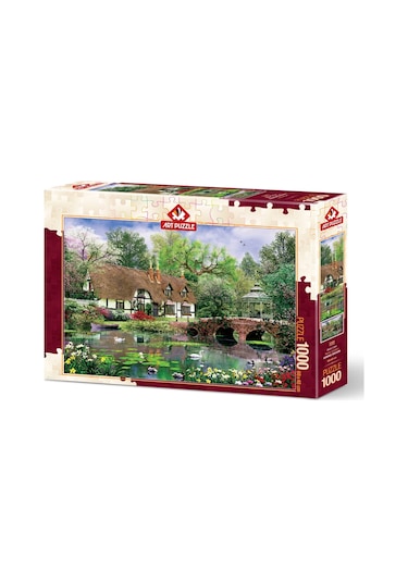 Art Puzzle Nilüfer Çiçekleri 1000 Parça Puzzle