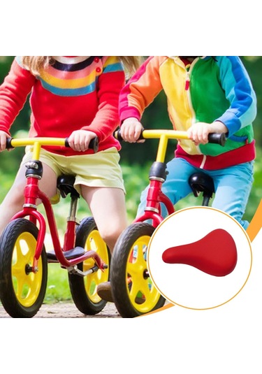 Suntek Çocuklar Bisiklet Eyer Çocuk Koltuğu Erkekler Için Kırmızı