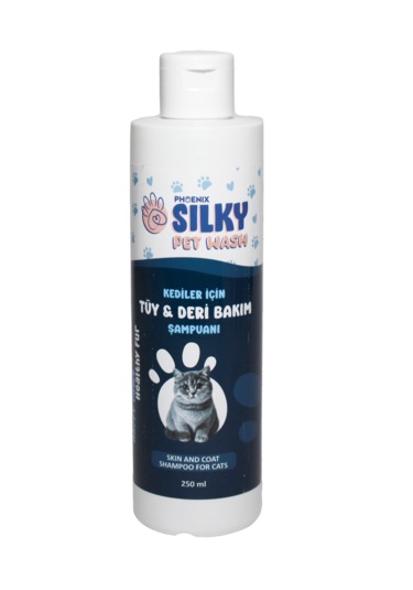 Silkypetwash - Kedilere Özel Tüy Ve Deri Bakım Şampuanı - 250ml