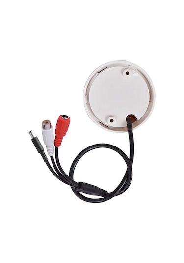 Ses İzleme Mikrofonu - Cctv Güvenlik Ve Ip Kamera Sistemleri İçin Dahili Preamp İle Kablolu Ses Mikrofonu