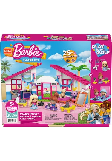Mega Construx Barbie Malibu Evi GWR34