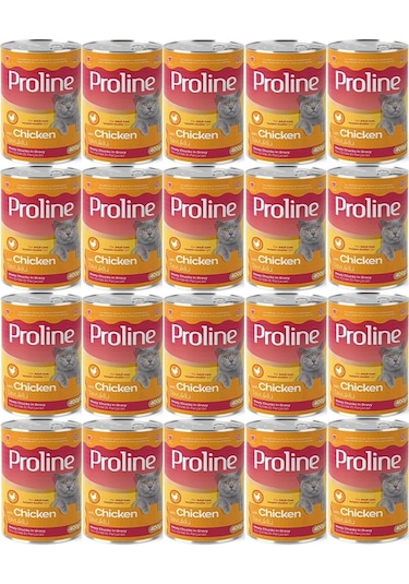 Pro Line Tavuklu Yetişkin Kedi Konservesi 20 x 400 G