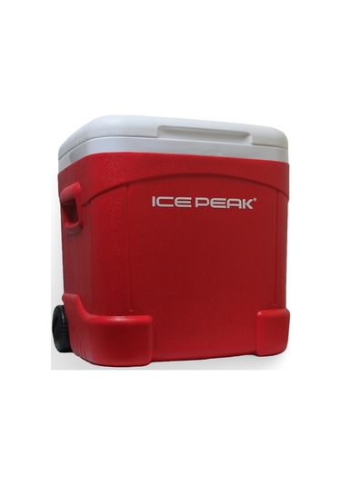 Icepeak Icecube 55lt Tekerlekli Buzluk Kırmızı Kırmızı