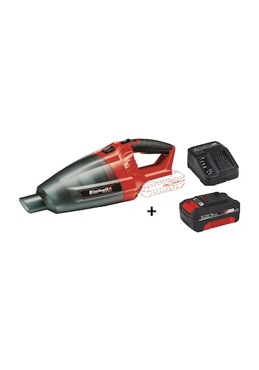 Einhell TE-VC 18 Li Akülü El Süpürgesi + 4.0 Ah Starter Kit