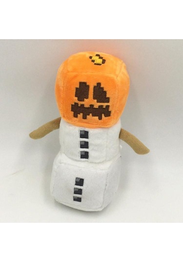 Minecraft Kar Golem Beyaz Crafter İthal Premium Sevimli Karakter Oyuncak 20 Cm