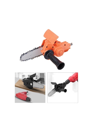 Homyl Taşınabilir Elektrik Ing Makine Zinciri Ağaç Turuncu