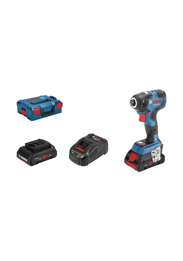 Bosch Professional GDR 18V-200 C 4.0Ah Çift Akülü Darbeli Somun Sıkma Makinesi - 06019G4106
