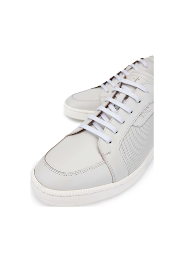 Tamer Tanca Erkek Hakiki Deri Bej Casual Ayakkabı 183 30306 Erk Ayk Y24 Bej