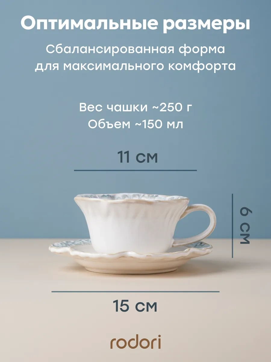 Rodori Çay Takımı Hediye: Kadınlar İçin Fincan Ve Tabak 416480411 Beyaz