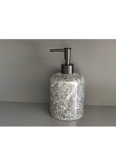 Uludağ Siyahı Mermer Sıvı Sabunluk Gold