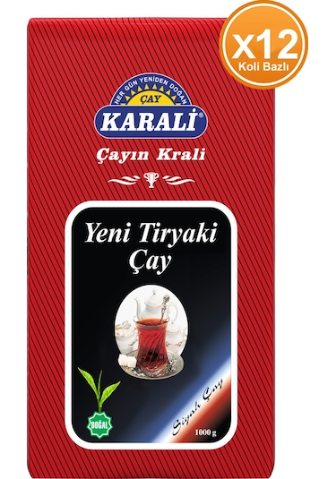 Karali Yeni Tiryaki Dökme Çay 12 x 1 KG