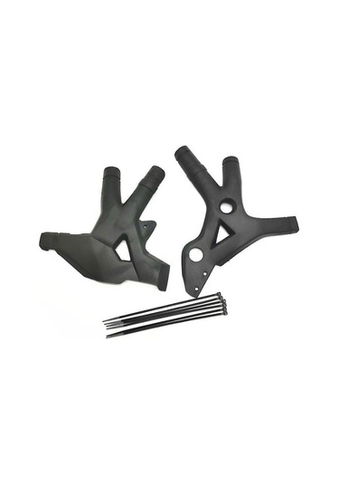 Xindoker Bmw F800gs/f700gs/f650gs Twin 2008-2018 İçin Siyah Plastik Çerçeve Yan Panel Koruması - Aşınma Ve Kirlilikten Koruma