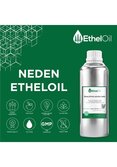 Etheloil Ökaliptus Uçucu Yağ 500 G