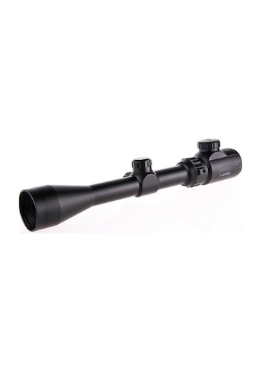 3-9x40 Zoomlu Çıft Işıklı Av Tüfeği Dürbünü Montaj Kelepçeli
