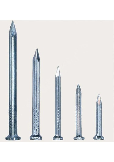 8 CM Lik Çelik Çivi - Beton Çivisi - ( 1 Pkt-100 Adet )