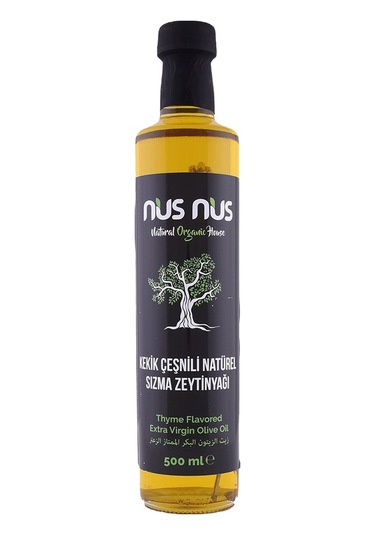 Nusnus Kekik Çeşnili Natural Sızma Zeytinyağı 500 ML