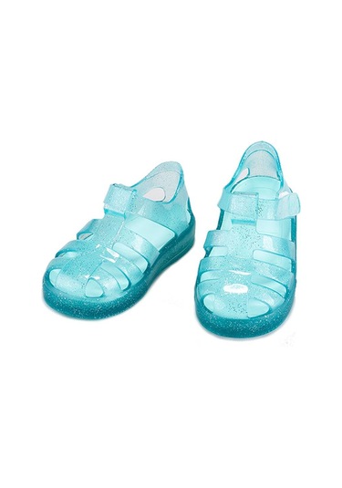 Igor S10265-211 Star Glitter Mint Çocuk Sandalet Yeşil Yeşil