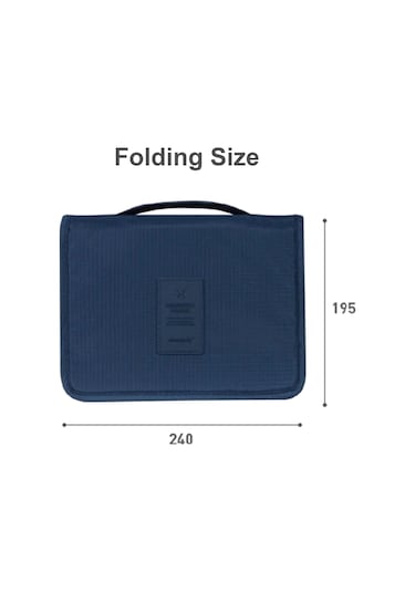 Moveevo Seyahat Yıkama Çantası Çok İşlevli Su Geçirmez Kozmetik Saklama Çantası Elde Taşınabilir Katlanabilir Kozmetik