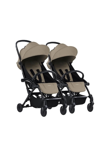 Connect³ İkiz Bebek Arabası / Black - Sand Black - Sand