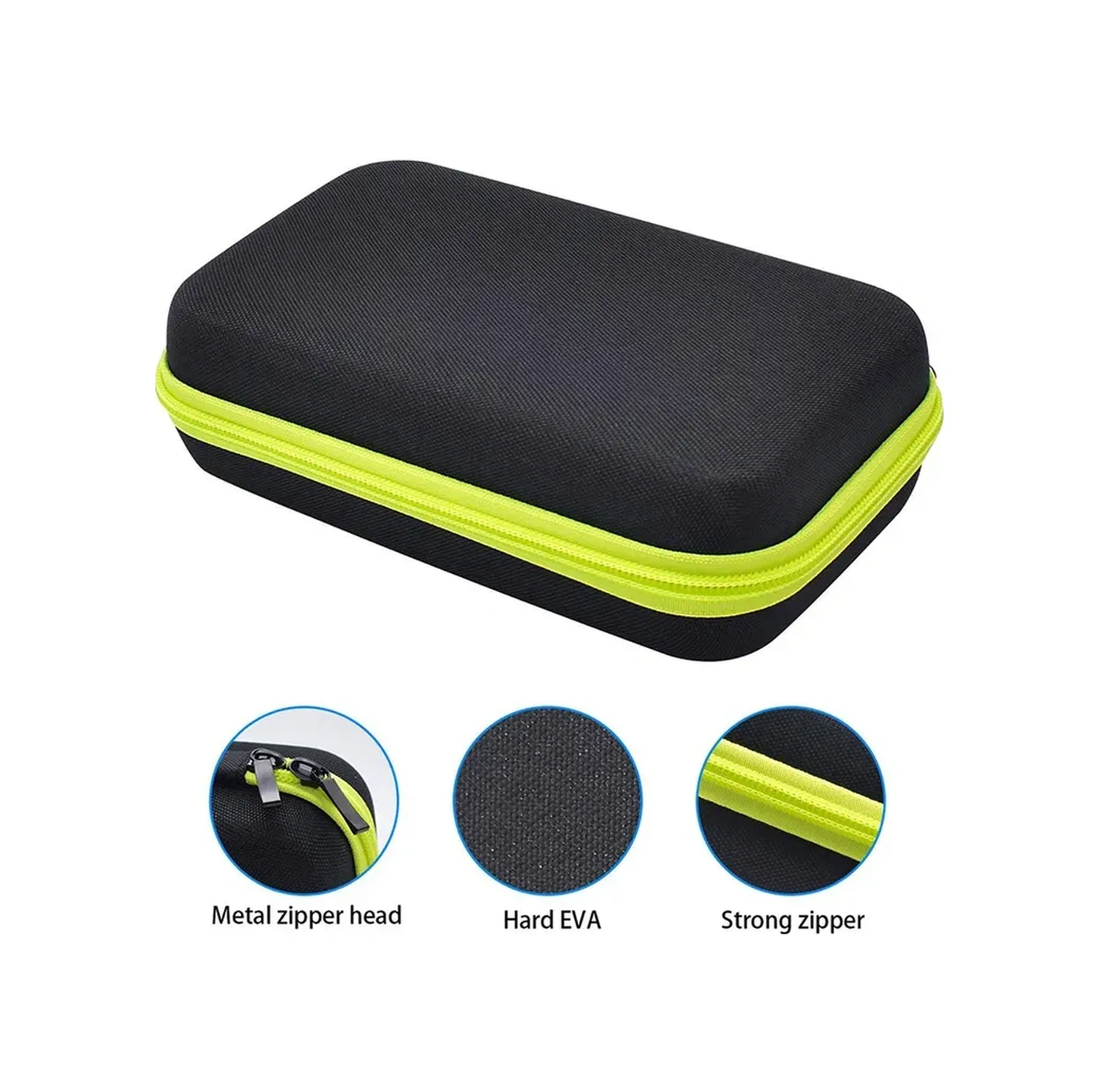 Konesam Philips Oneblade Qp2530/2520 İçin Sert Eva Koruyucu Kutu, Şok Ve Suya Dayanıklı, Yer Açan Köpük İç, Uçak Çantası Ve Aksesuarları Taşıma Siyah