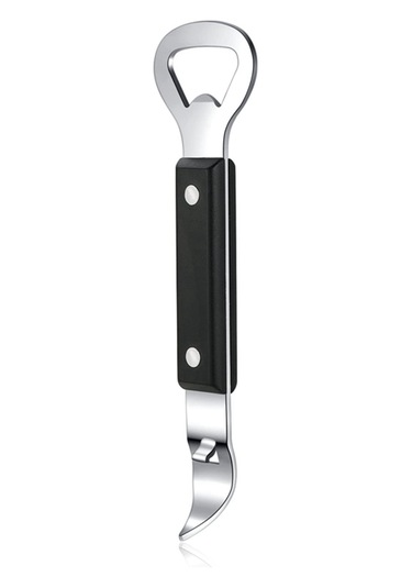 Can Punch Şişe Açacağı, Manuel Paslanmaz Çelik Konserve Açacağı 1 Paket Siyah