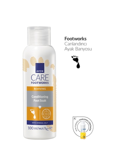Footworks Canlandırıcı Ayak Banyosu 100ml