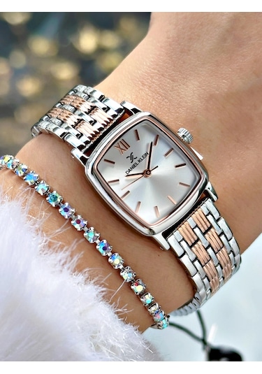 Daniel Klein Dk.1.14102-6 Kadın Kol Saati Gümüş - Rose Gold