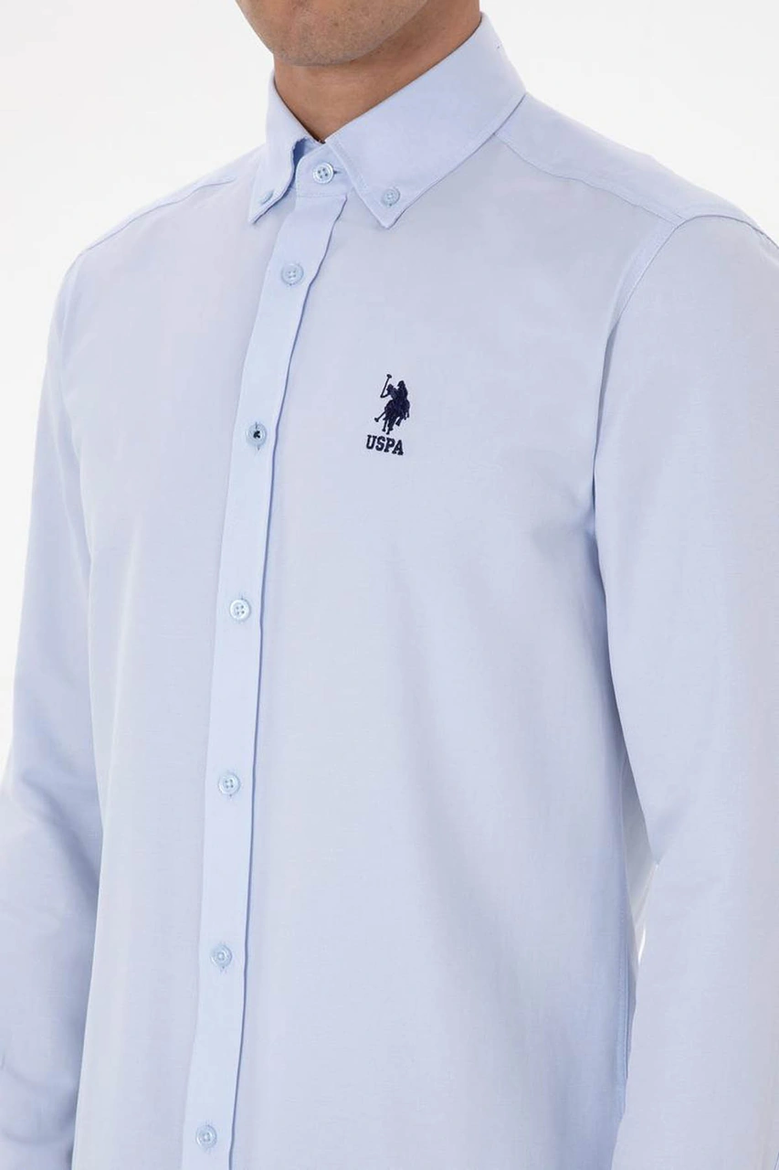 U.s. Polo Assn. Gox025k Açık Mavi Erkek Gömlek 2225582 Açik Mavi
