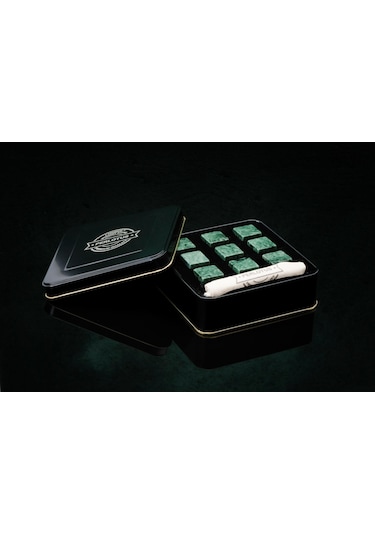 Perlotus Doğal Mermer Granit 9 Adet Viski Taşı Soğutma Taşı