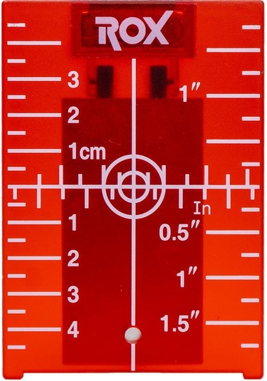 Rox 0273 Lazer İçin Görünürlük Arttırıcı Hedef Kartı Plakası