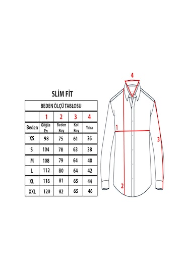 Evente Slim Fit Mavi Filafil Erkek Gömlek Slm-5088-eve