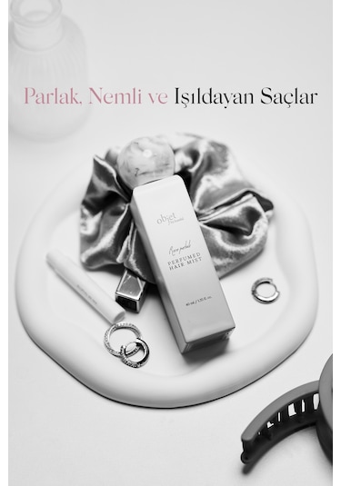 Nem Ve Parlaklık Veren Parfümlü Saç Misti Kundal Perfumed Hair Mist 40 Ml Rose Petals
